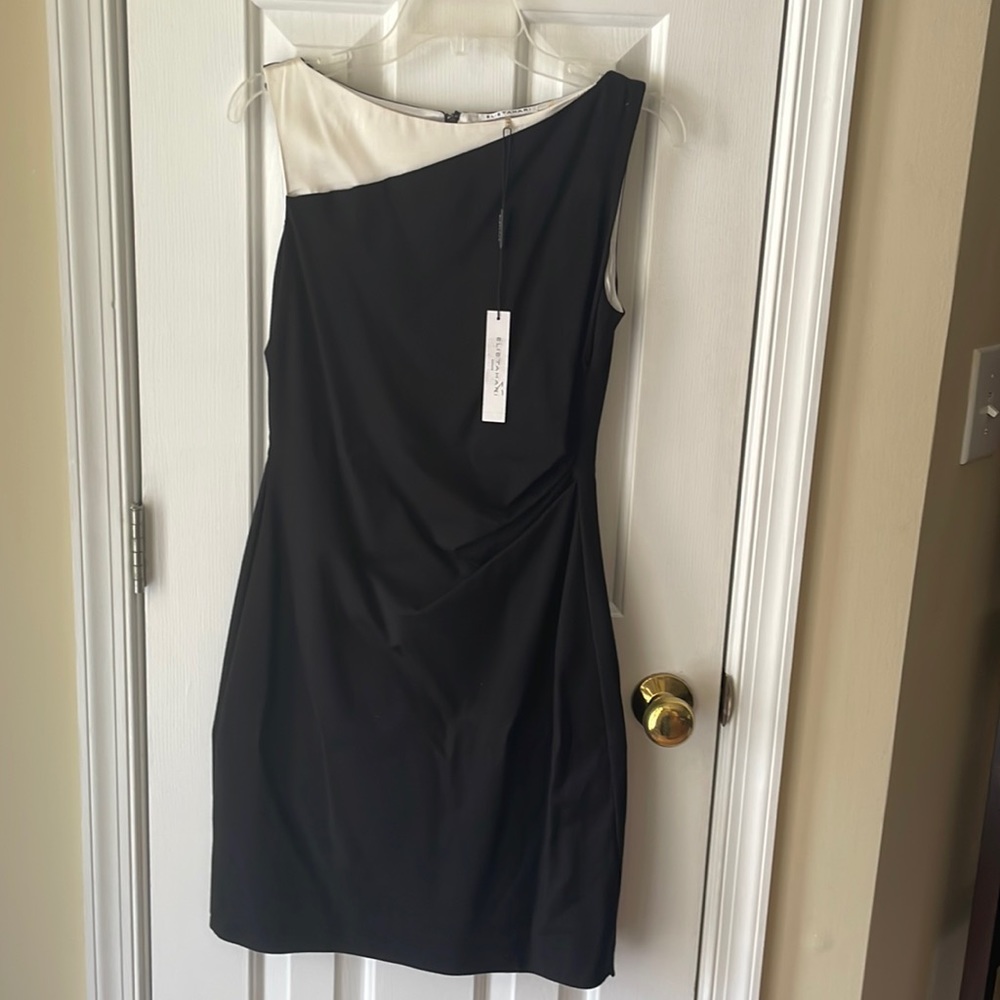 Elie Tahari black and white dress